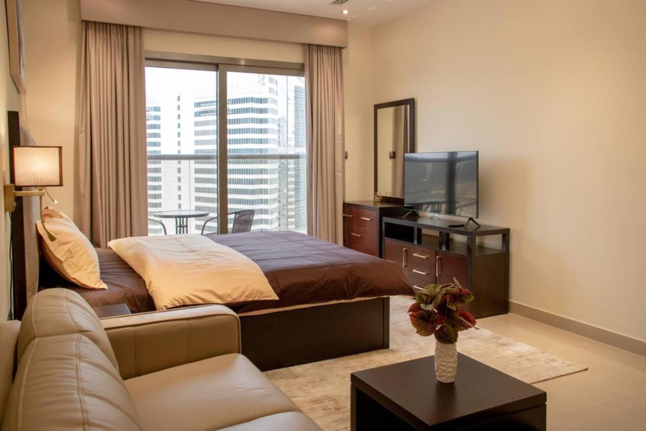 Aws Homes - Luxurious High Floor Studio With Breathtaking View Dubai Exterior foto